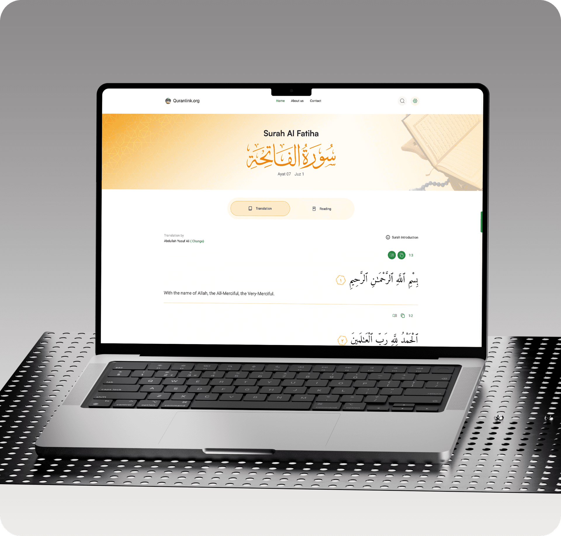 QuranLink finance dashboard