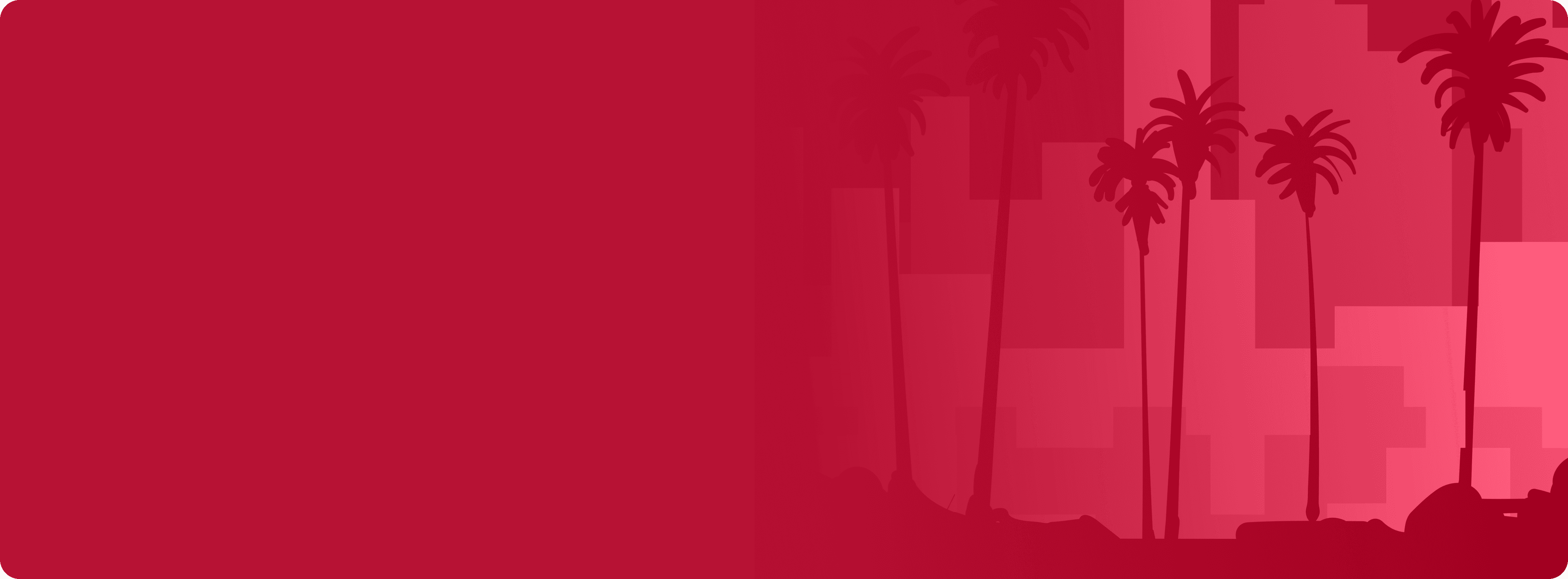 California skyline silhouette background for call-to-action section