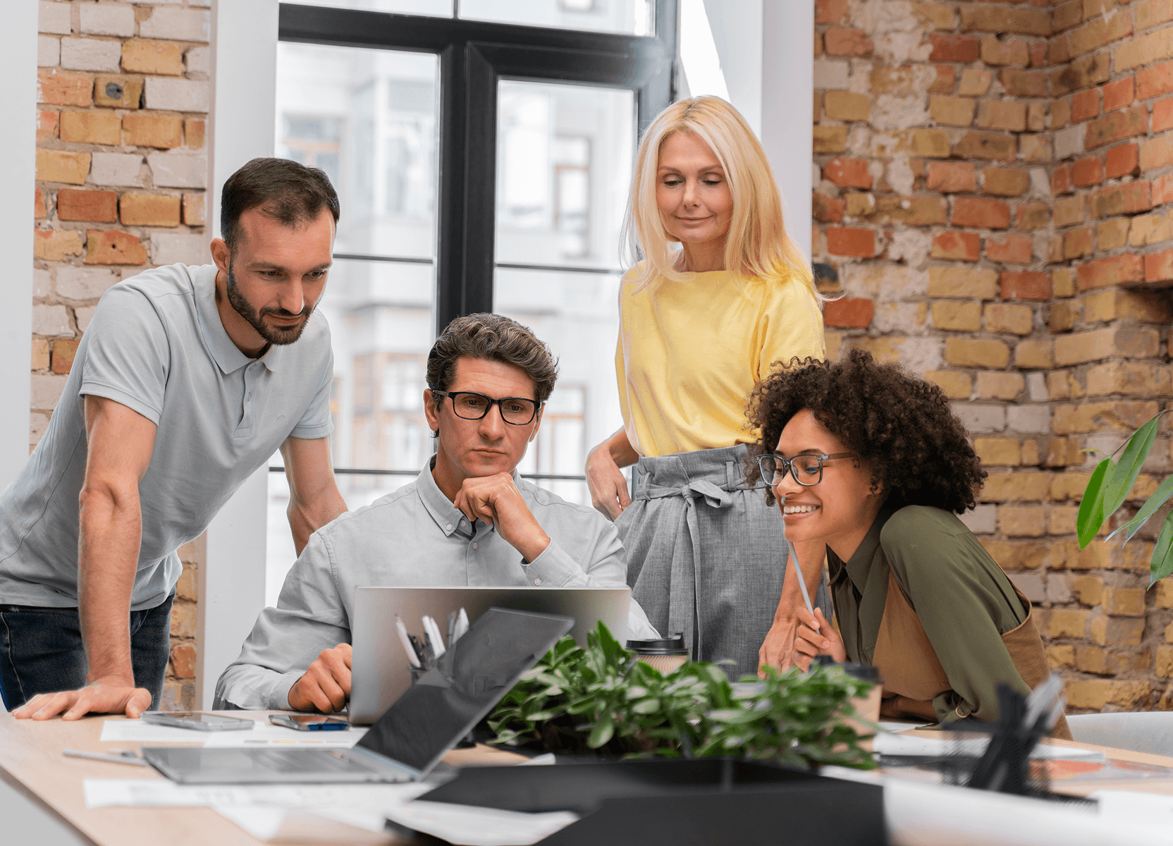 Dedicated IT team collaborating on software development projects in Estonia