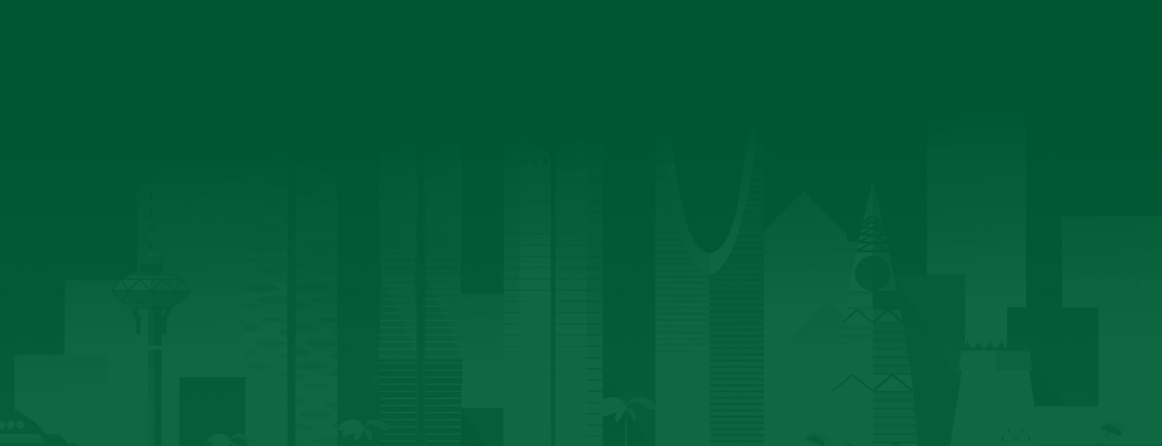 Riyadh skyline background for staff augmentation services