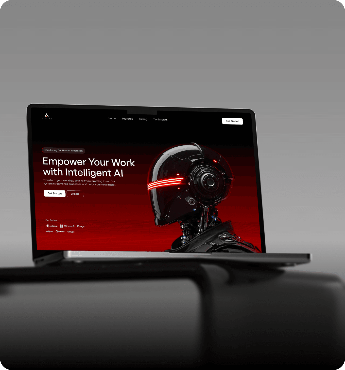Artificial intelligence product interface