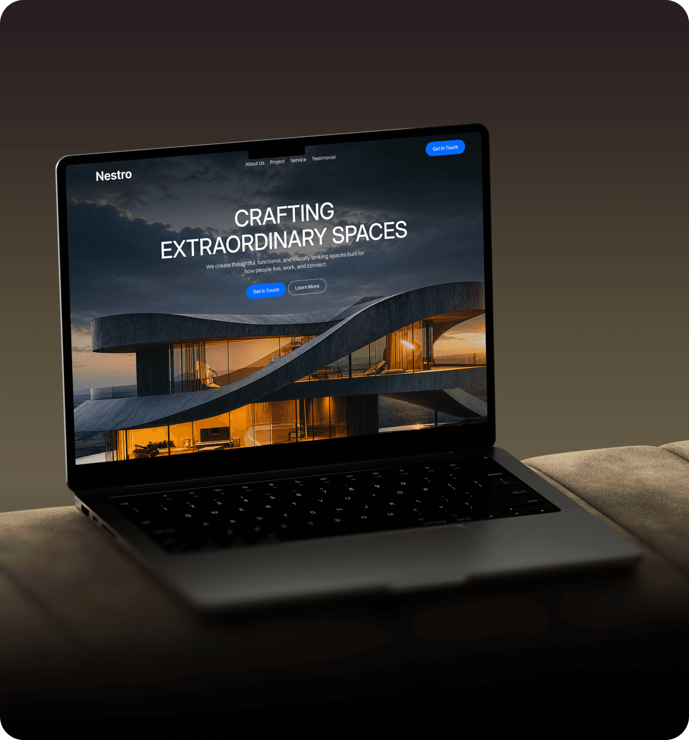 Real estate website and dashboard design