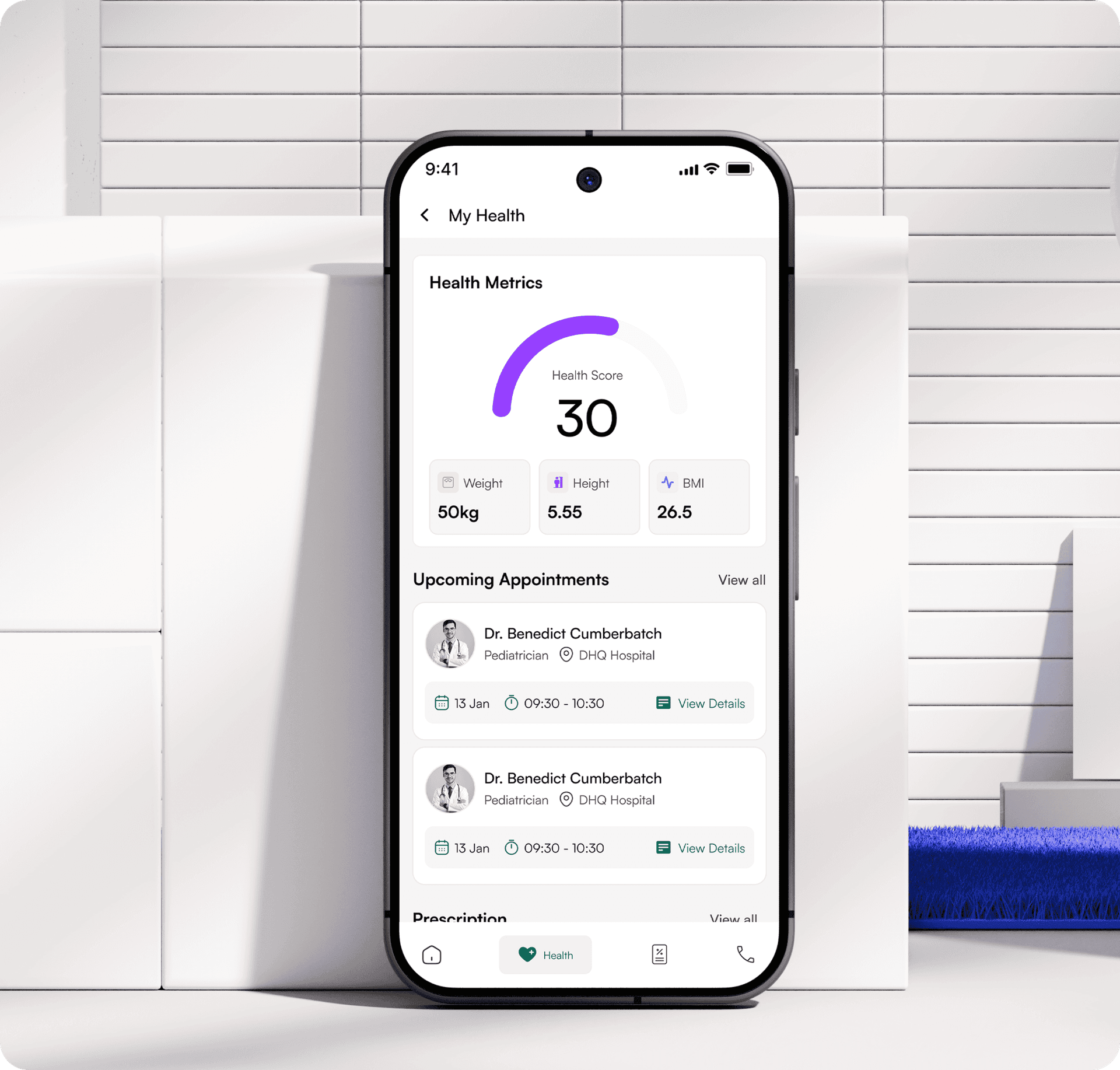 Euphinance subscription details interface