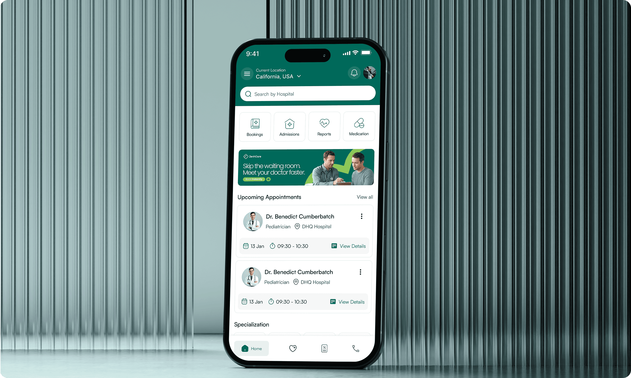 Zenh Care project preview