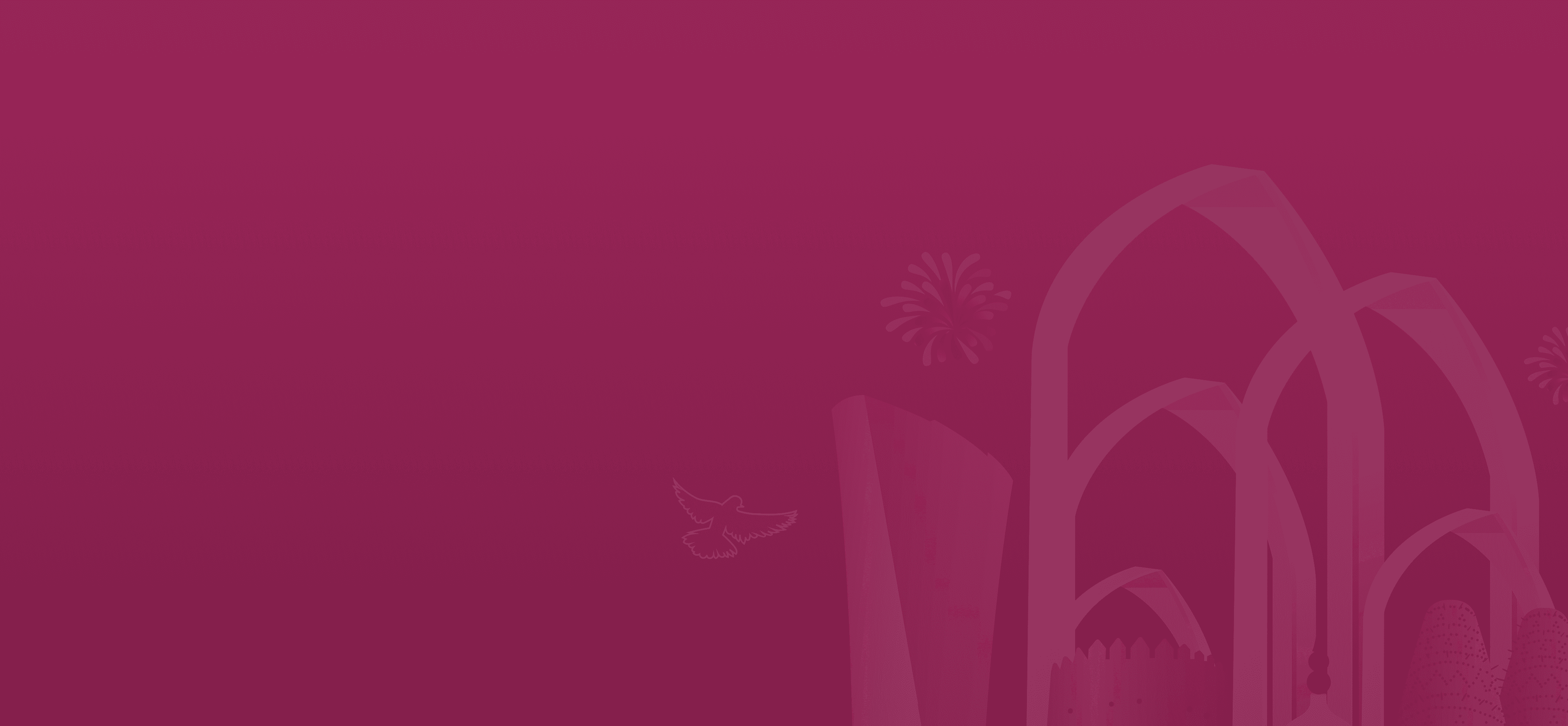 Doha skyline background for product experience design agency