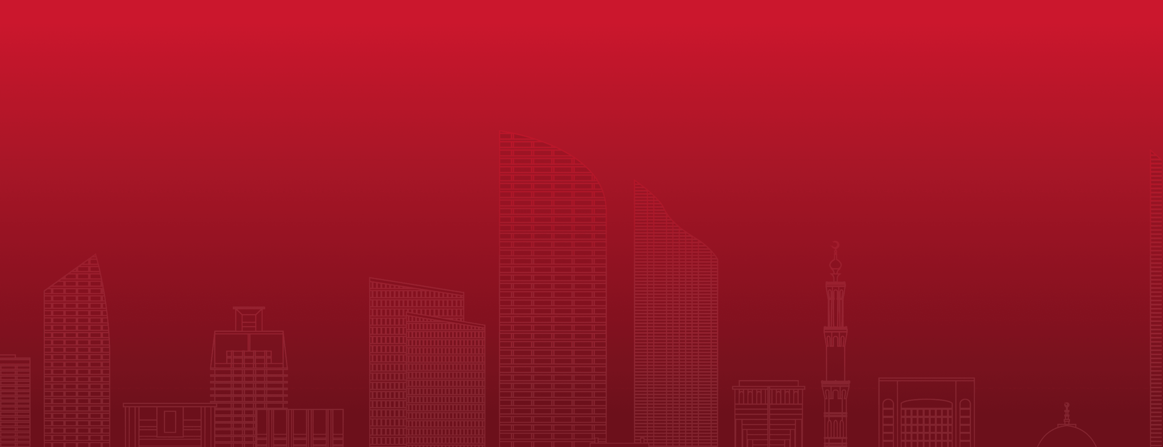 Abu Dhabi skyline background for staff augmentation services