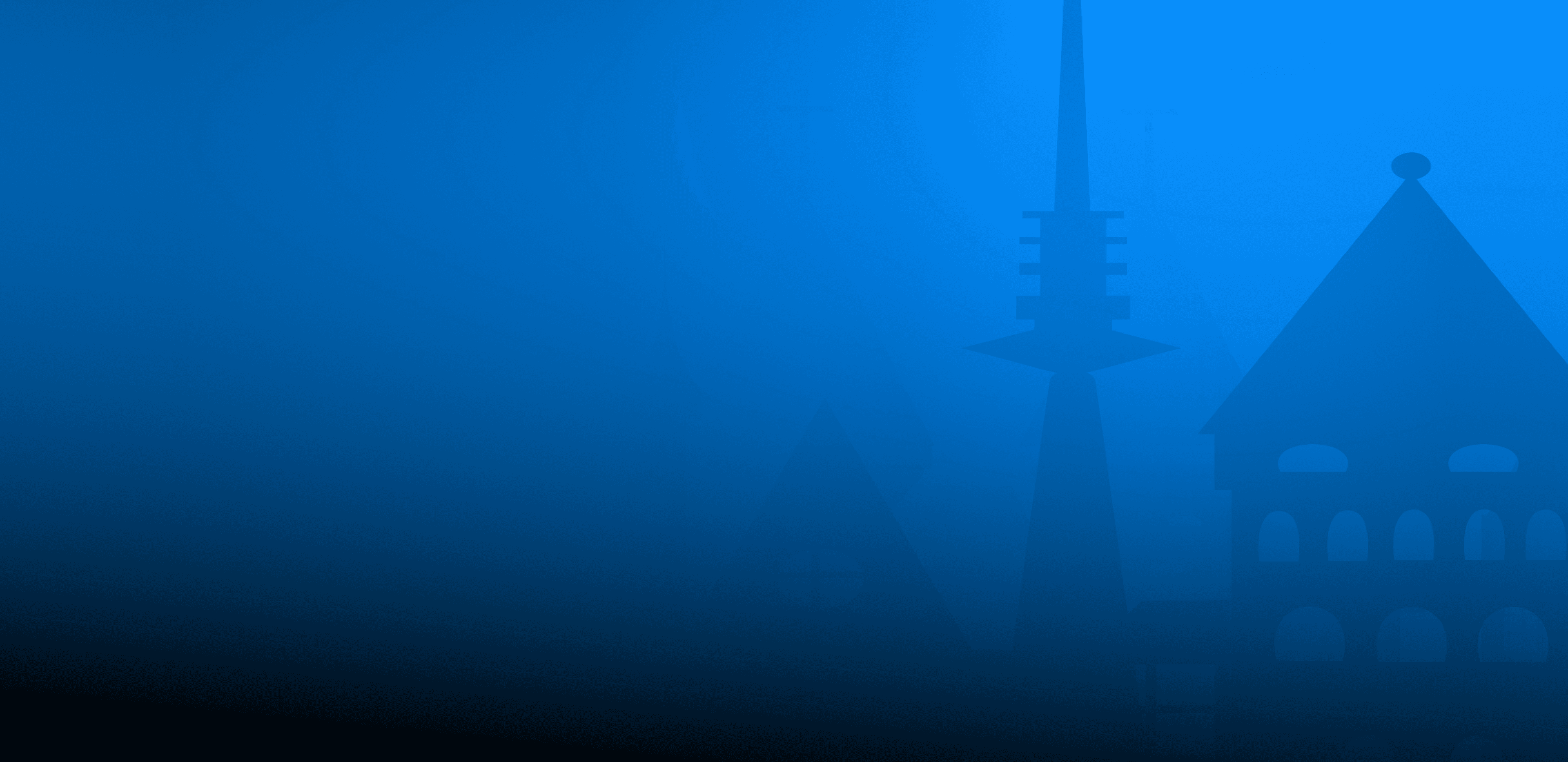Estonia city skyline background for web product development services